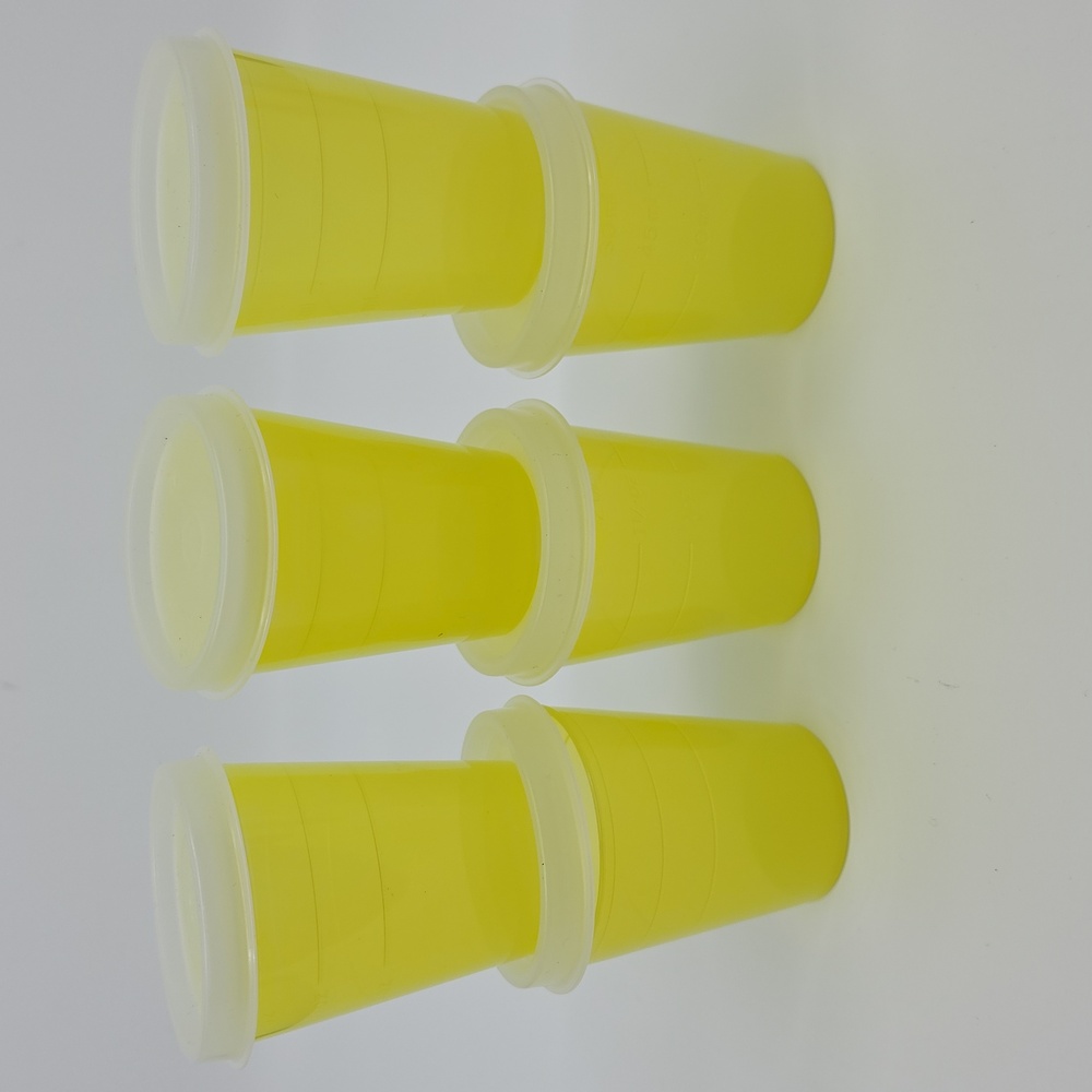 Tupperware  Tupper Mini's set of 6  Exclusif Colour Yellow  New